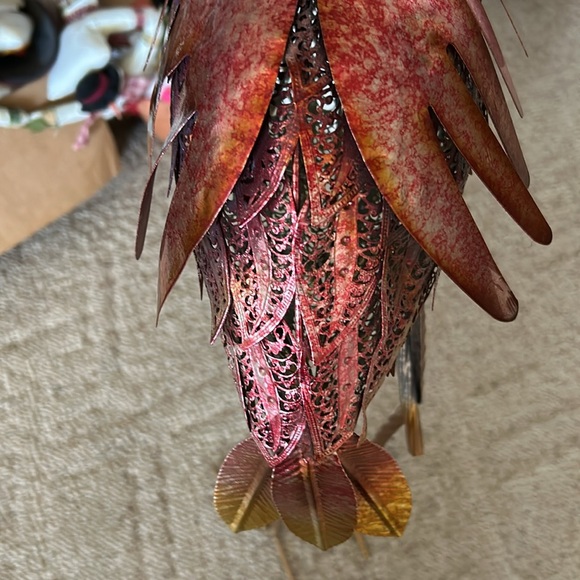 Flamingo 🦩 metal whimsical statue - Picture 12 of 12